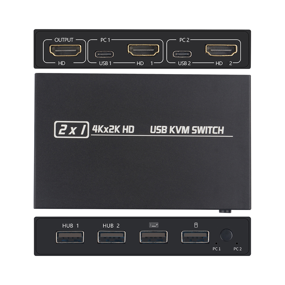 2 In1 Out USB  HDMI-compatible - Hdmi Matrix Switch ulasan dan harga