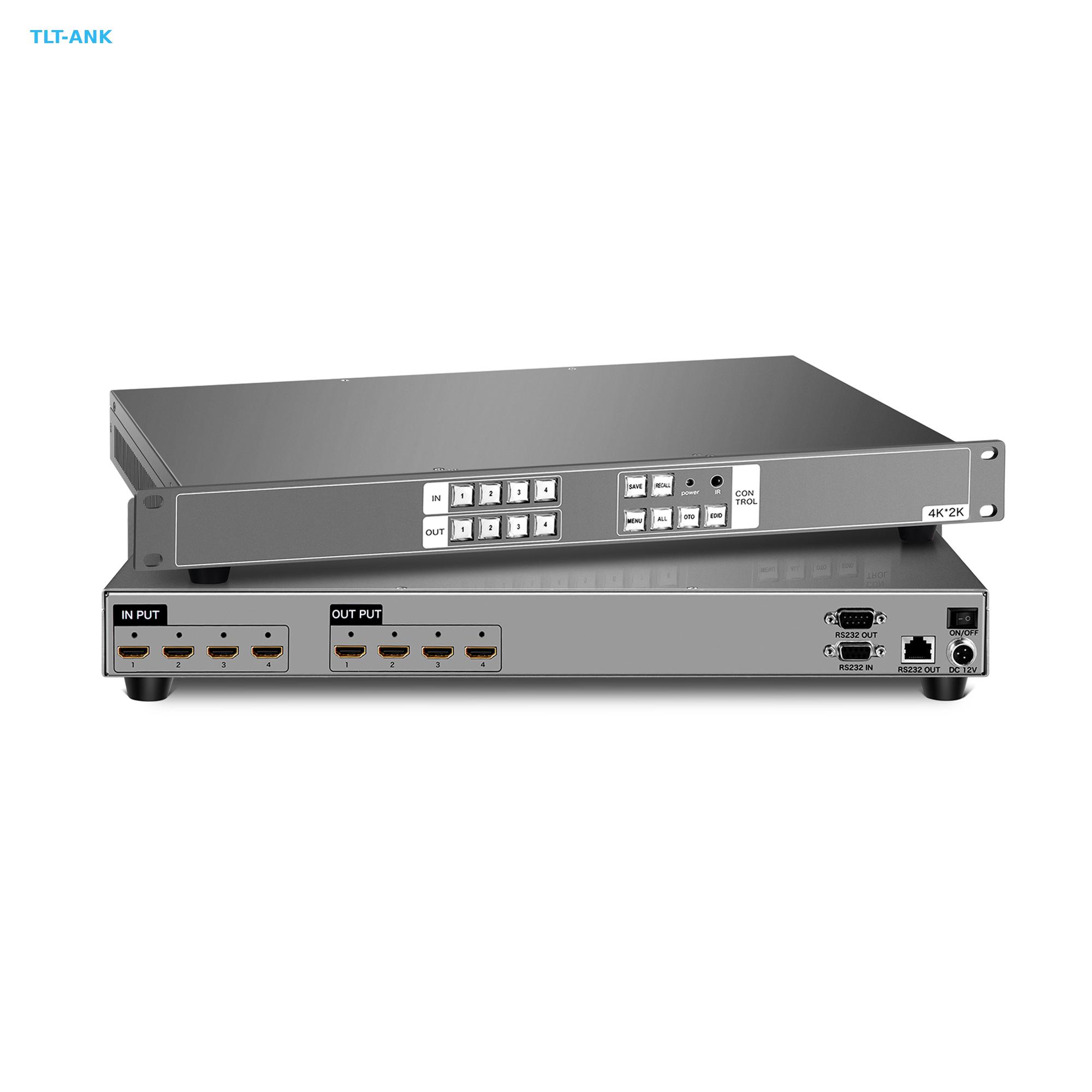 Professional 4x4 4K for HDMI M - Hdmi Matrix Switch ulasan dan harga