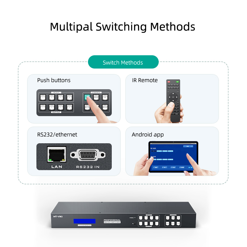 MT-VIKI 4x4 Seamless HDMI Matr - Hdmi Matrix Switch ulasan dan harga