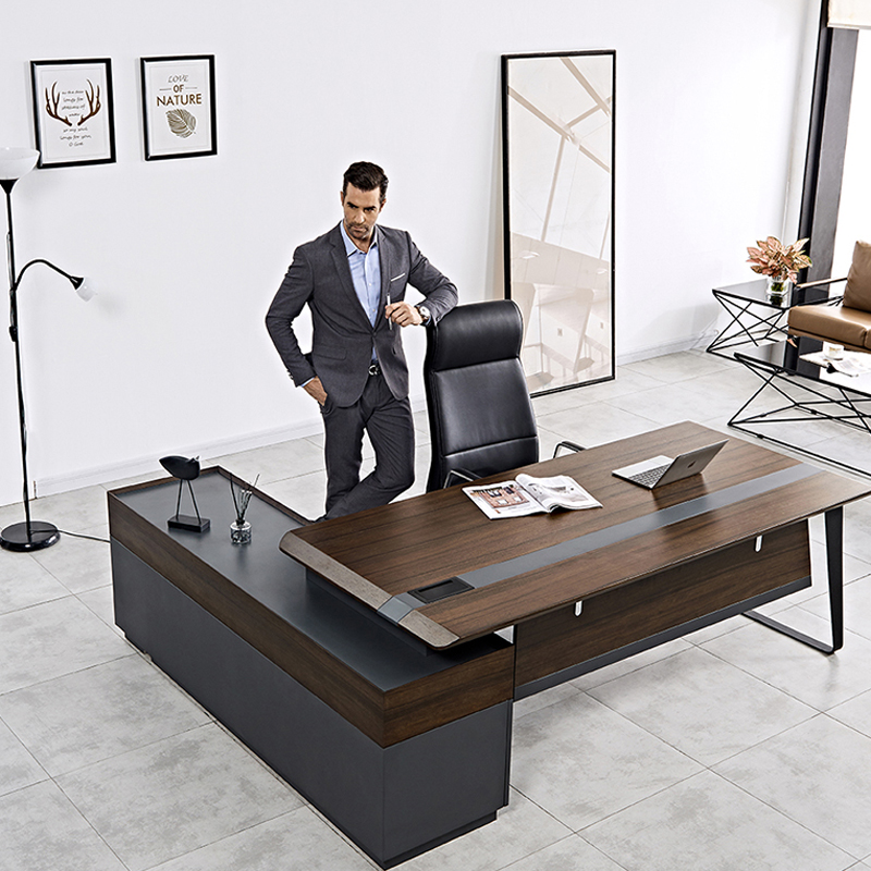 Modern Luxury Wooden Office De - Office Tech Design ulasan dan harga