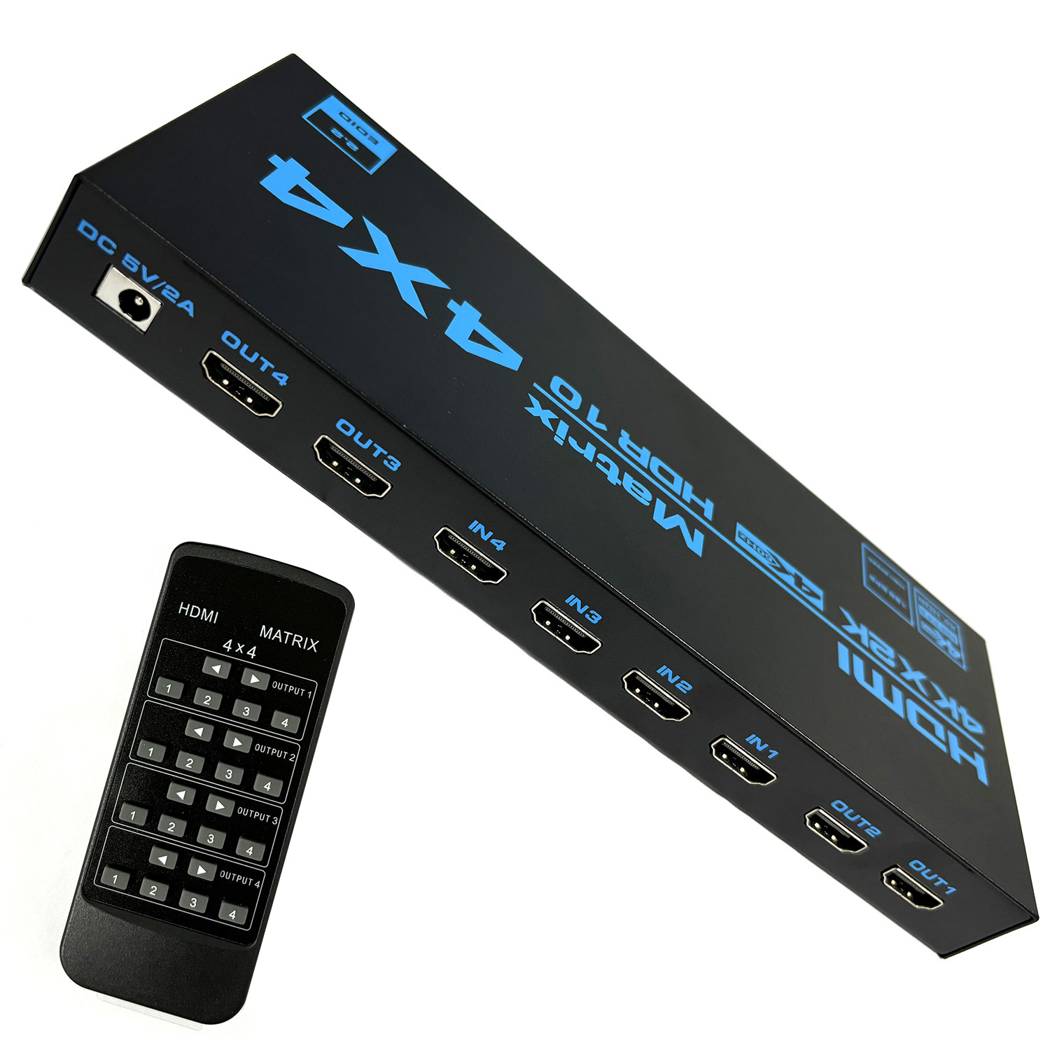 4K HDMI Matrix Switch 4 in 4 O - Hdmi Matrix Switch ulasan dan harga
