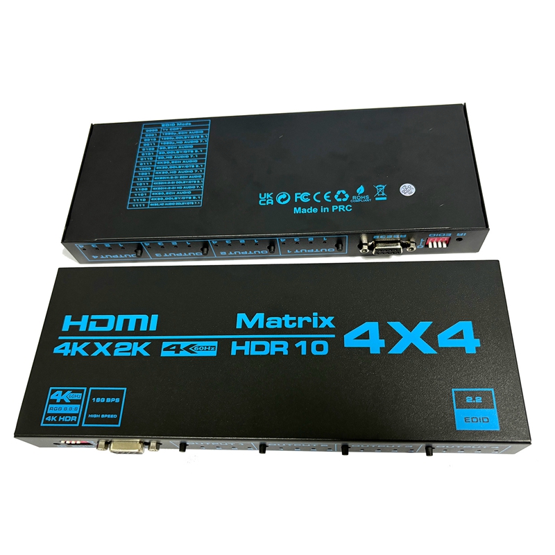4K HDMI Matrix Switch 4 in 4 O - Hdmi Matrix Switch ulasan dan harga