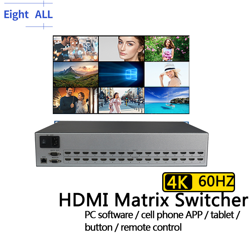 4K@60 HDMI Matrix Switch 8x8 4 - Hdmi Matrix Switch ulasan dan harga