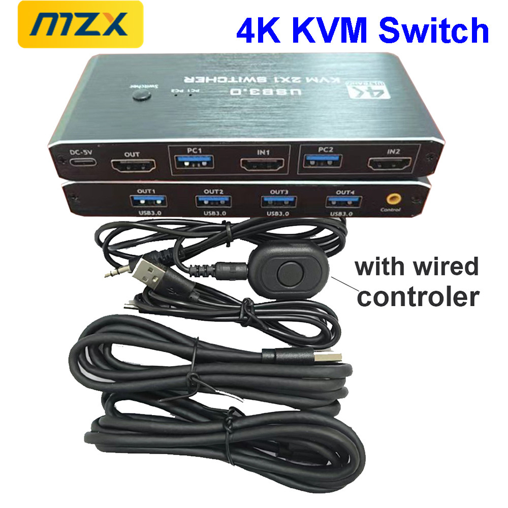 KVM Switch 4K 60Hz Switcher US - Hdmi Matrix Switch ulasan dan harga