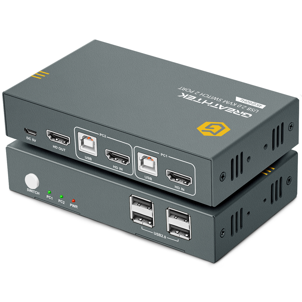 2/4/8 Port Kvm Switch HDMI USB - Hdmi Matrix Switch ulasan dan harga
