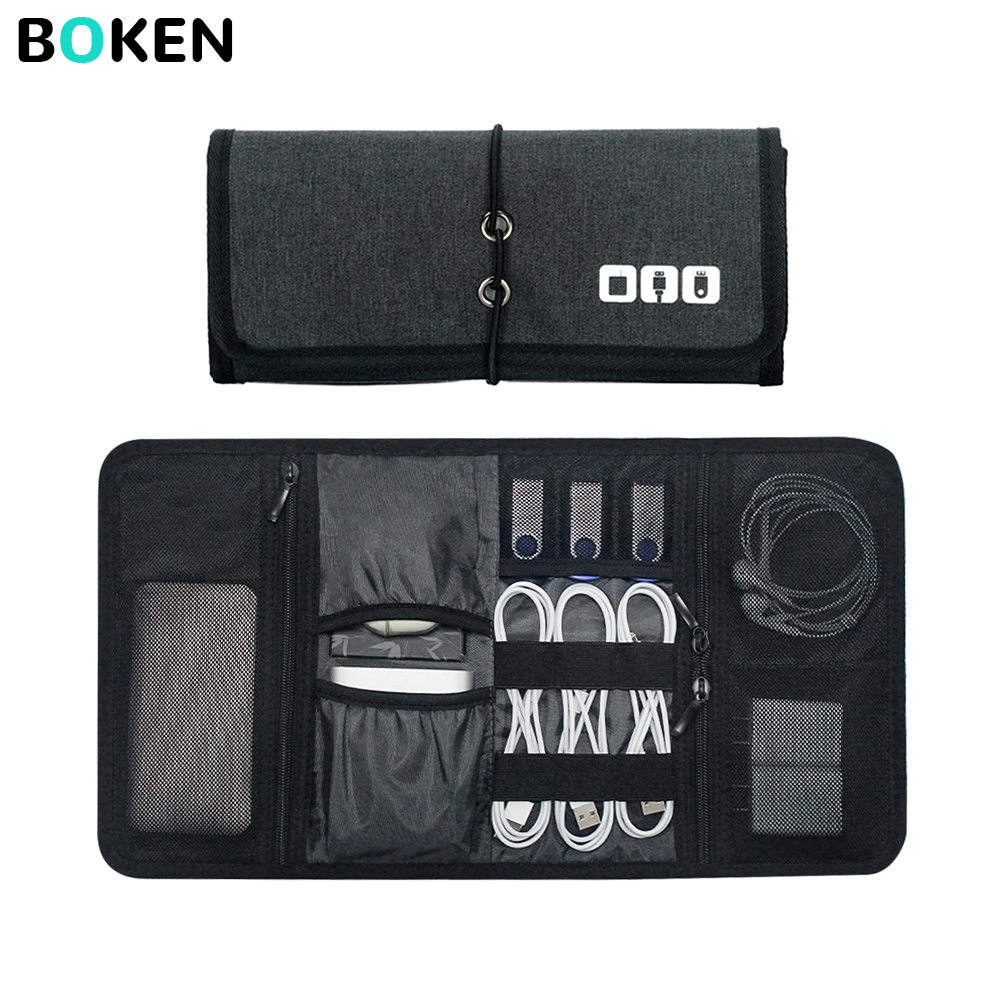 Tech Organizer Bag Cable Stora - Office Tech Accessories ulasan dan harga