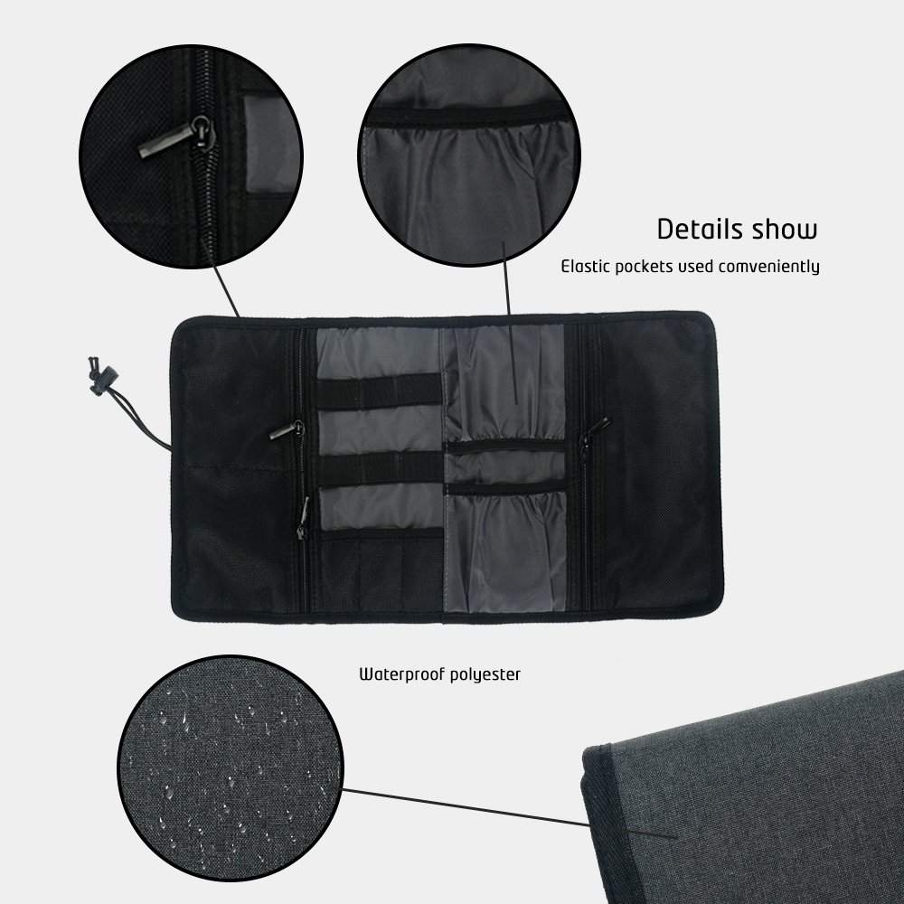 Tech Organizer Bag Cable Stora - Office Tech Accessories ulasan dan harga