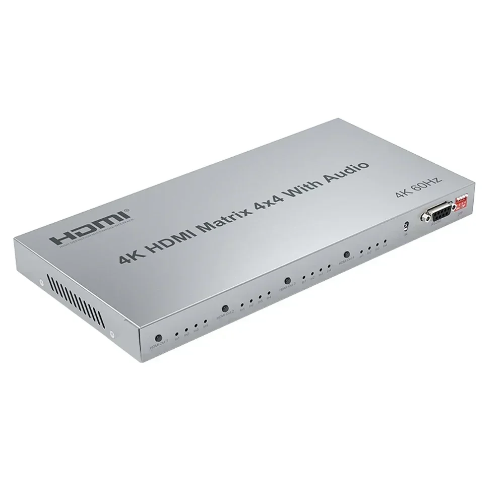 4K 60Hz 4x4 HDMI Matrix with R - Hdmi Matrix Switch ulasan dan harga