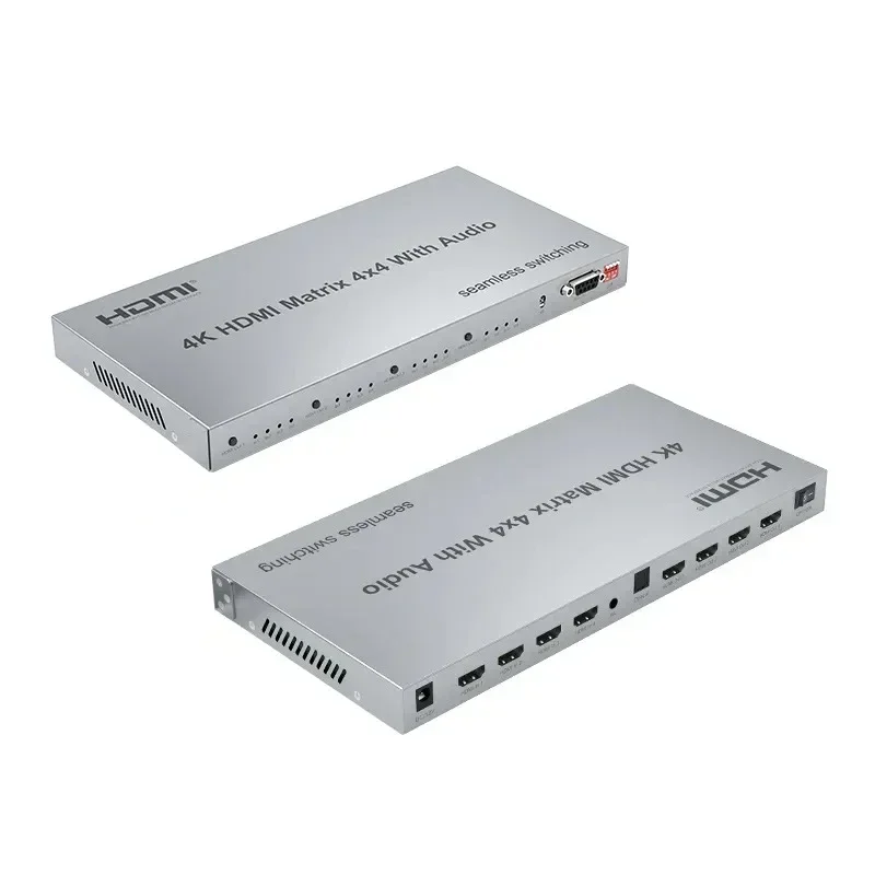 4K 60Hz 4x4 HDMI Matrix with R - Hdmi Matrix Switch ulasan dan harga