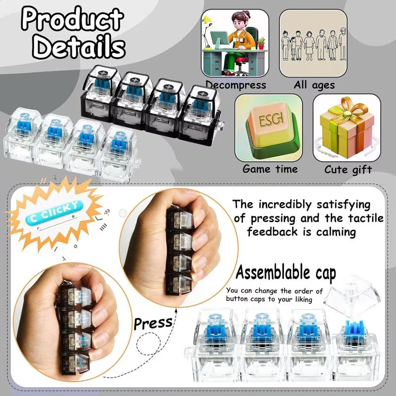 1PC LED Light up Keyboard Keyc - Office Tech Accessories ulasan dan harga